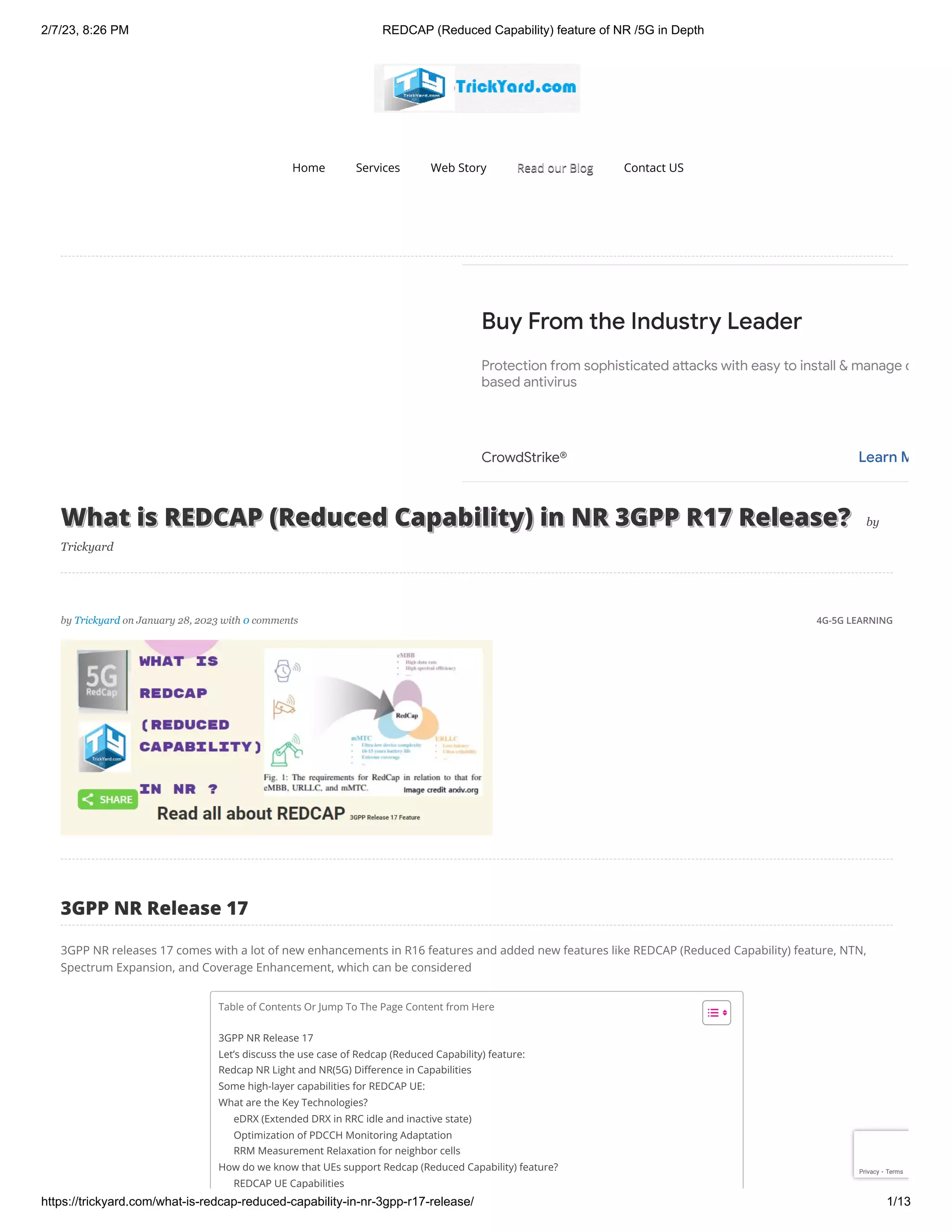 REDCAP (Reduced Capability) feature of NR _5G in Depth.pdf