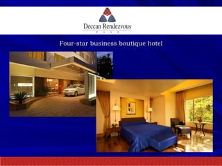 Four-star business boutique hotel 