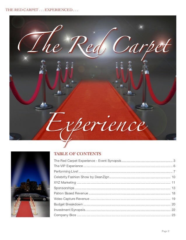 Red Carpet Experience