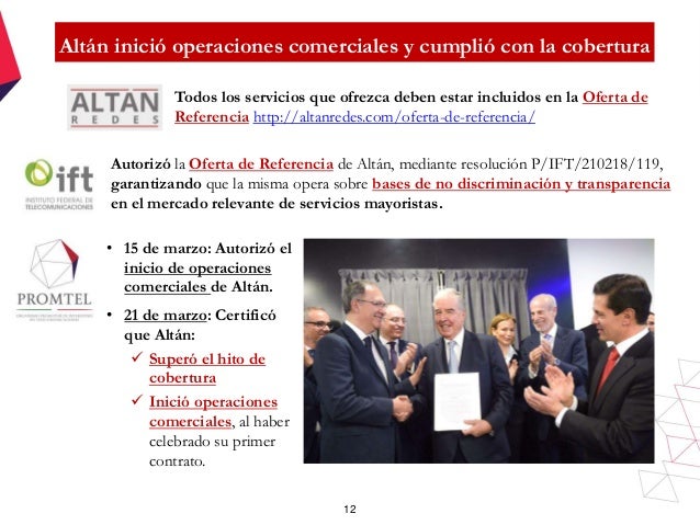Lanzamiento de la red compartida: promtel Altan y promtel