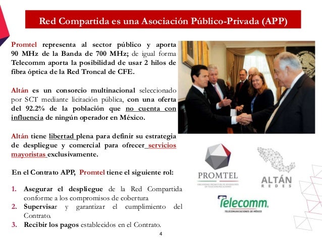 Lanzamiento de la red compartida: promtel Altan y promtel