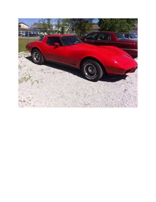 65 Corvette Apple Red 