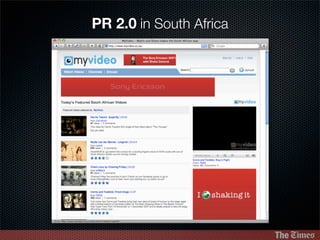 RedCube Presentation on Social Media / Multimedia for PR companies
