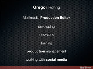 RedCube Presentation on Social Media / Multimedia for PR companies