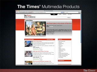 RedCube Presentation on Social Media / Multimedia for PR companies