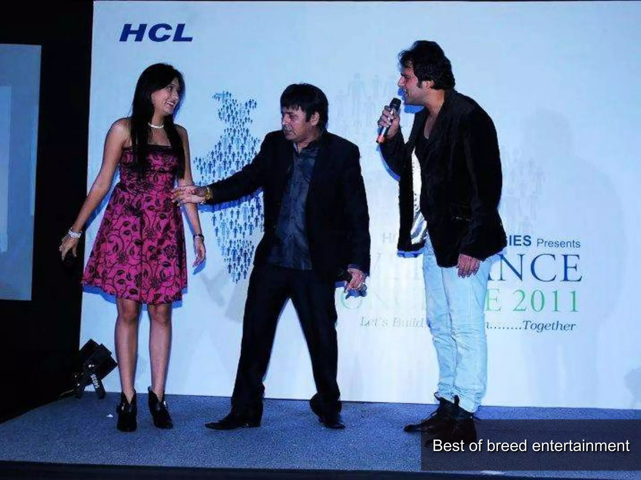 Best of breed entertainment
 