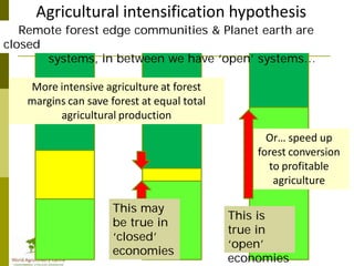 Redd+ & agricultural  drivers of deforestation