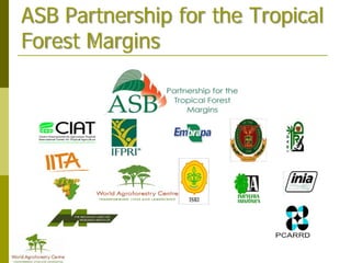 Redd+ & agricultural  drivers of deforestation