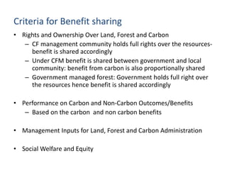 Safeguard Information System and Benefit Sharing in Nepal