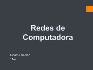 Ricardo Gómez
11-4
 