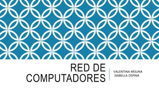 RED DE
COMPUTADORES
VALENTINA MOLINA
ISABELLA OSPINA
 