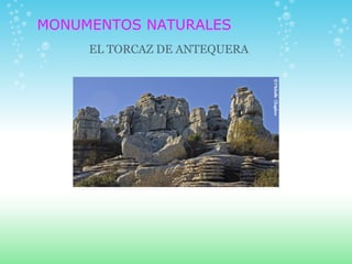 MONUMENTOS NATURALES
     EL TORCAZ DE ANTEQUERA
 