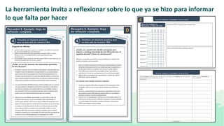 ¿Cómo vamos? Una herramienta para apoyar la equidad y efectividad de los Foros Multiactor para la gestión de los paisajes