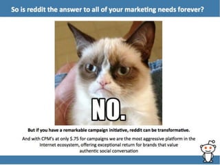 Reddit Pitch Deck