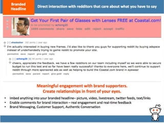 Reddit Pitch Deck