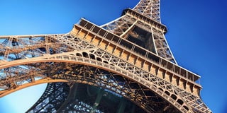 The Eiffel Tower is one of Paris' most iconic structures