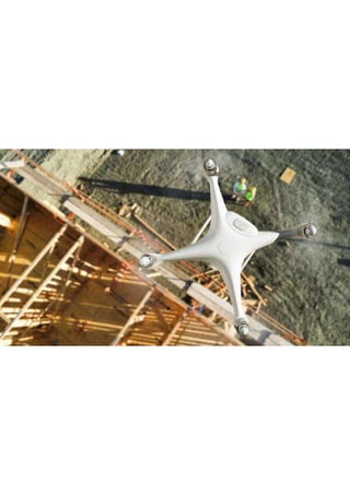Drones serve beyond aerial photography, providing valuable data for construction enhancements, like mapping and thermal imaging. 
