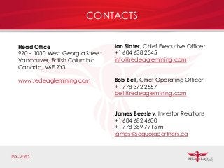 Red Eagle Mining Presentation | PDF