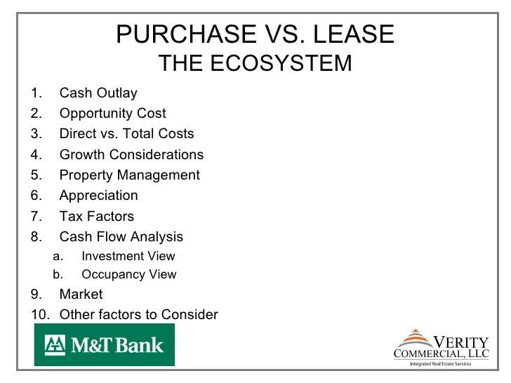 purchase vs lease analysis