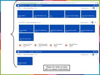 Clique em cada um para
abrir ou salvar e boa leitura
 