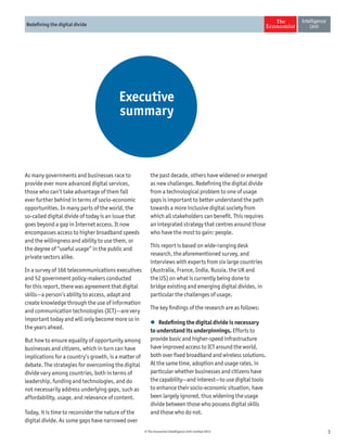 Redefining the Digital Divide | PDF