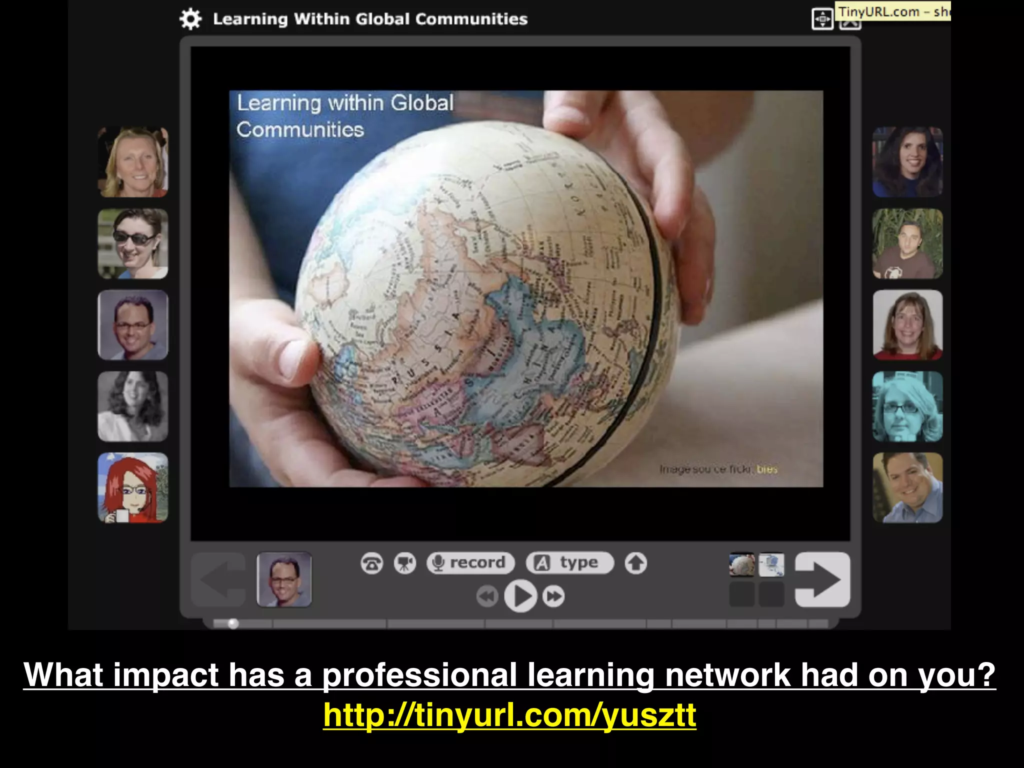 What impact has a professional learning network had on you?
                  http://tinyurl.com/yusztt
 