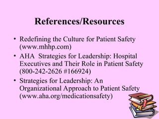 Redefining the Culture for Patient Safety.ppt