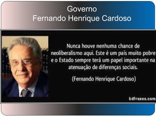 Governo
Fernando Henrique Cardoso

 