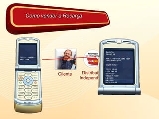 Distribuidor Independente Como vender a Recarga Cliente 