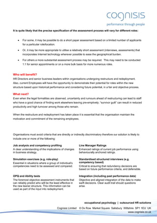 Redeployment Solutions | PDF