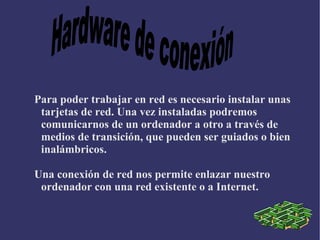 Redes inalámbricas.