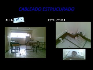 CABLEADO ESTRUCURADO AULA  ESTRUCTURA 