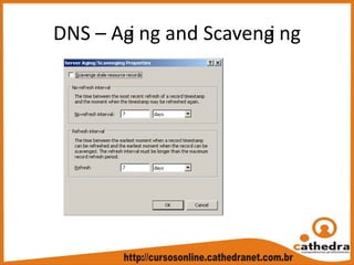 DNS – Agi ng and Scavengi ng
 