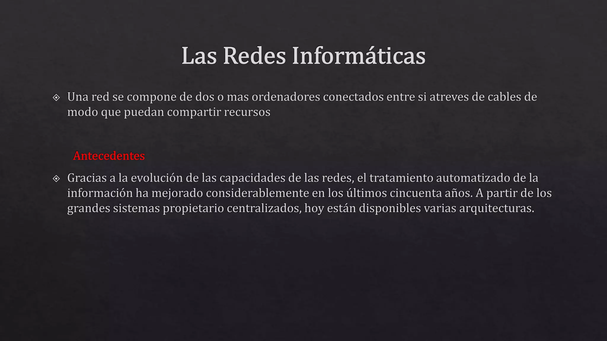 Redes informaticas