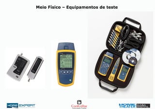 Meio Físico – Equipamentos de teste
 