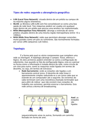 Redes noções basicas