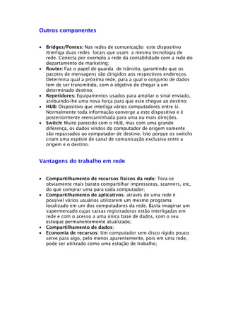 Redes noções basicas