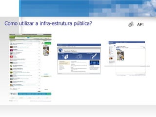 API Como utilizar a infra-estrutura pública? 