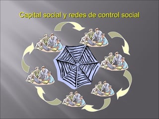 Capital social y redes de control socialCapital social y redes de control social
 
