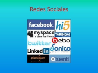 Redes Sociales
 