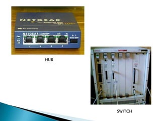 HUB




      SWITCH
 