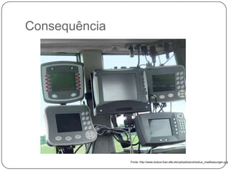 Consequência
Fonte: http://www.isobus-fuer-alle.de/uploads/pics/isobus_inselloesungen.jpg
 