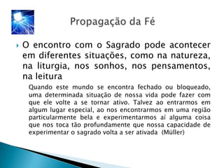 O espírito maduro de tolerância religiosa que valoriza todas as formas de organização religiosa