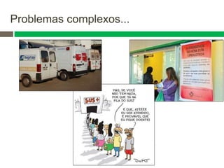 Problemas complexos...
 