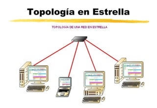 Topología en Estrella
 