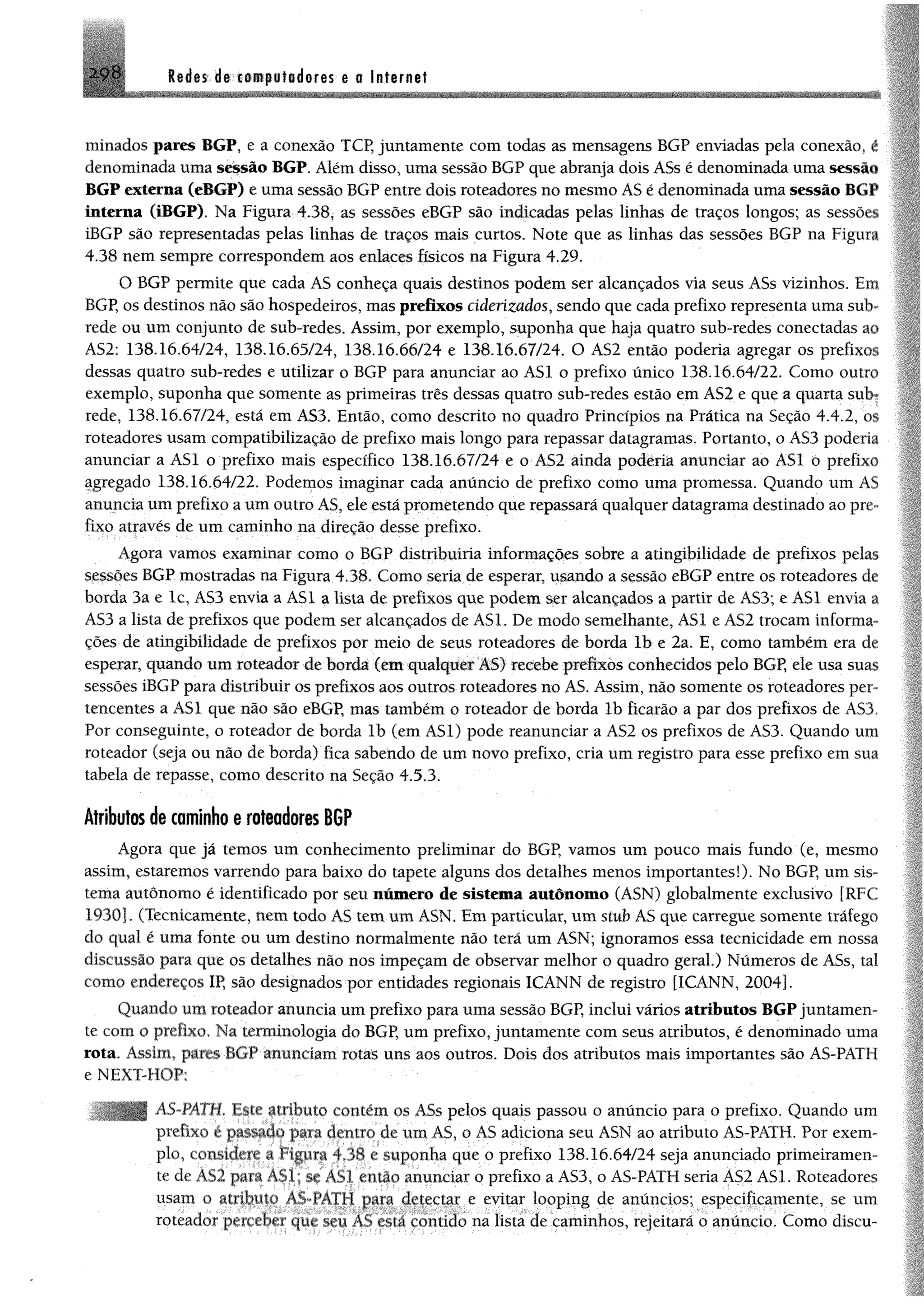 Redes de computadores e a internet