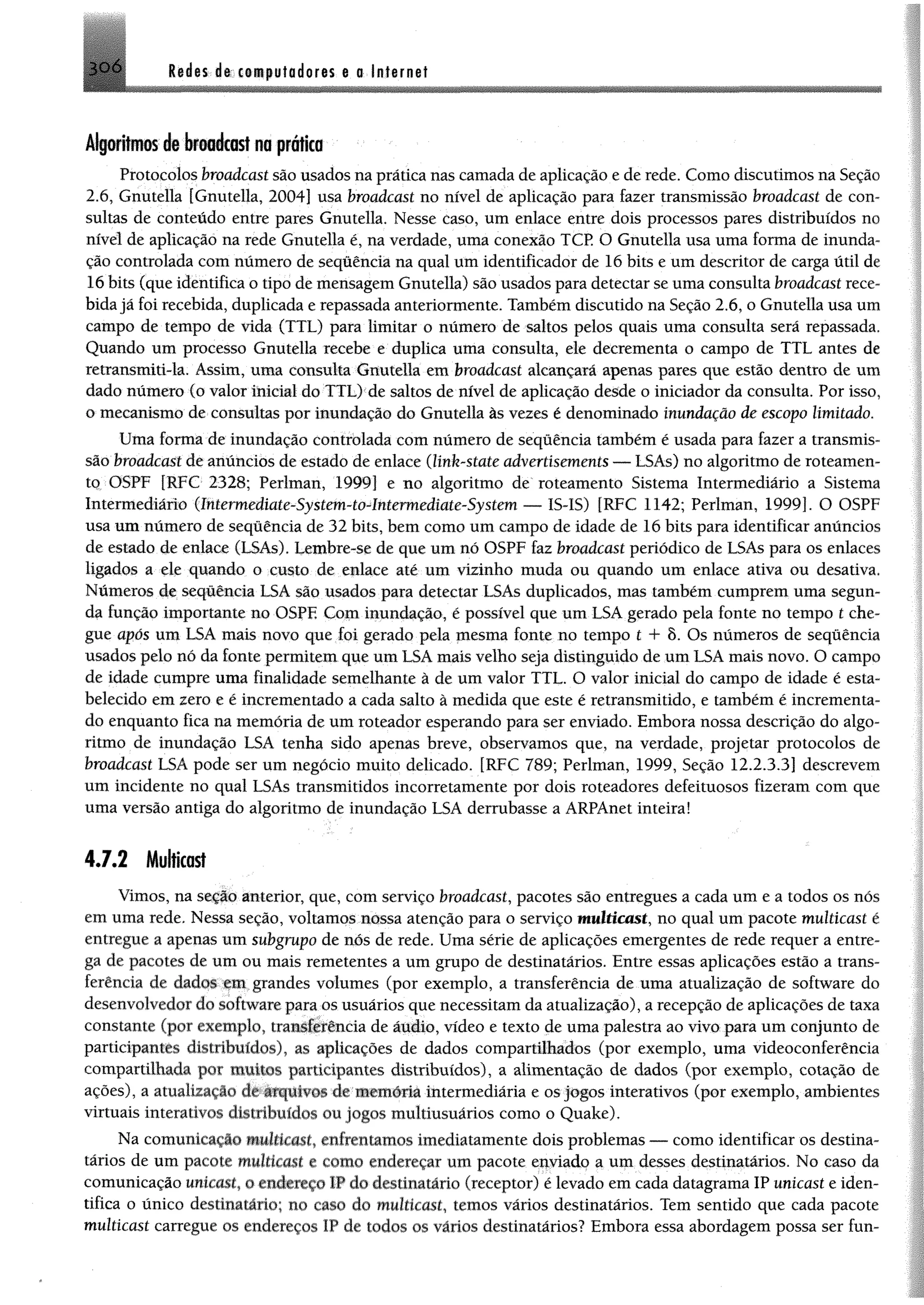 Redes de computadores e a internet