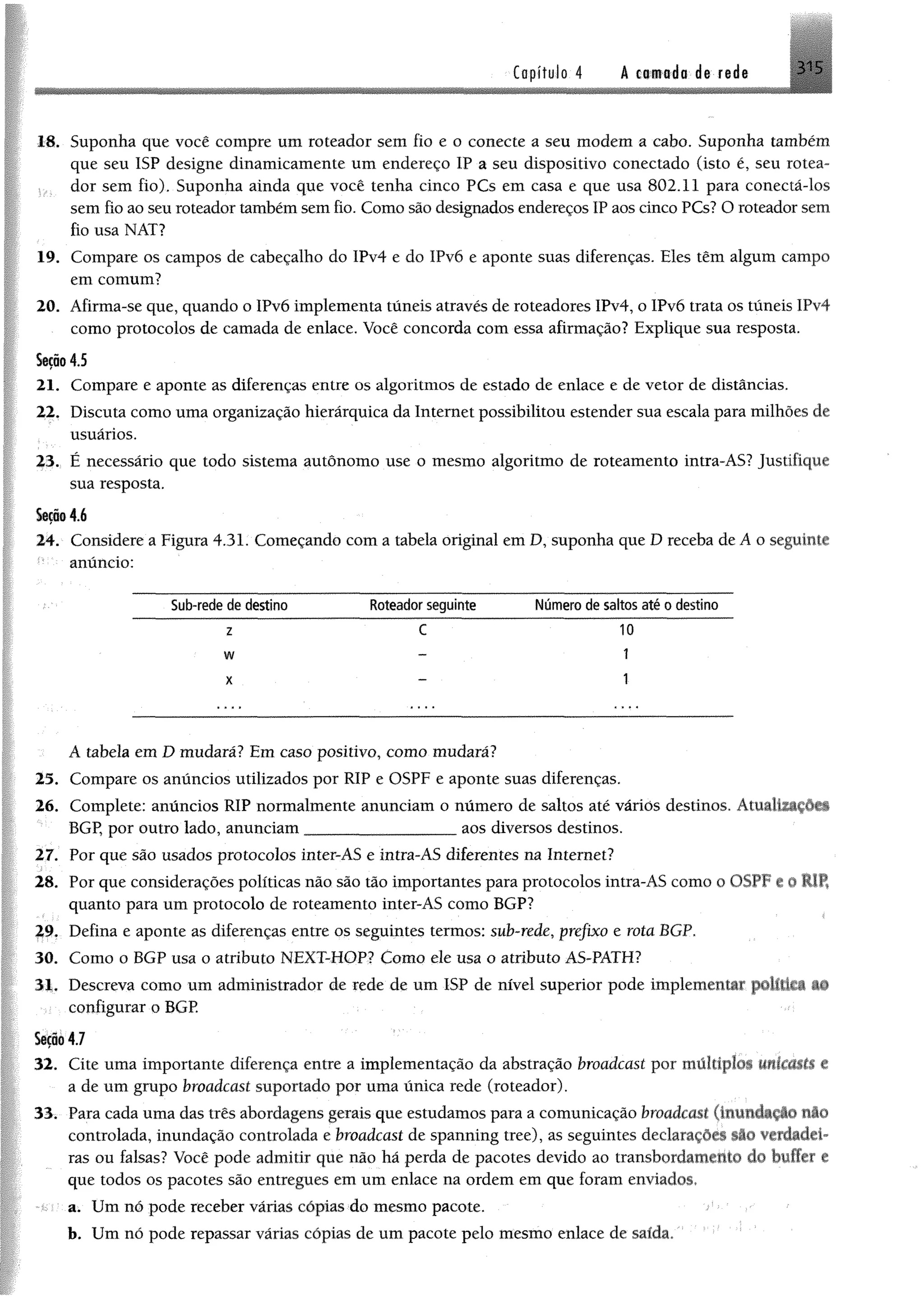 Redes de computadores e a internet