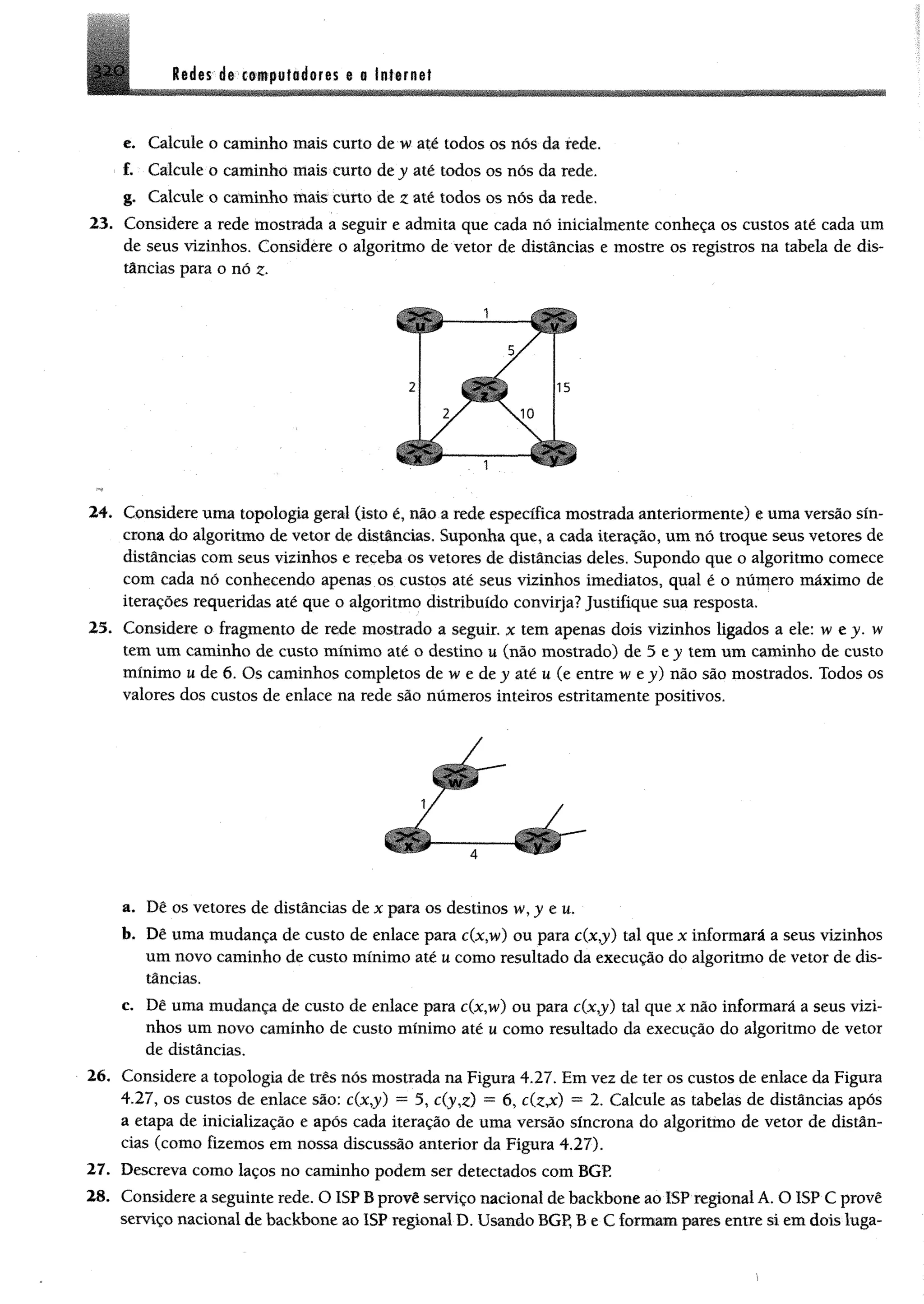 Redes de computadores e a internet
