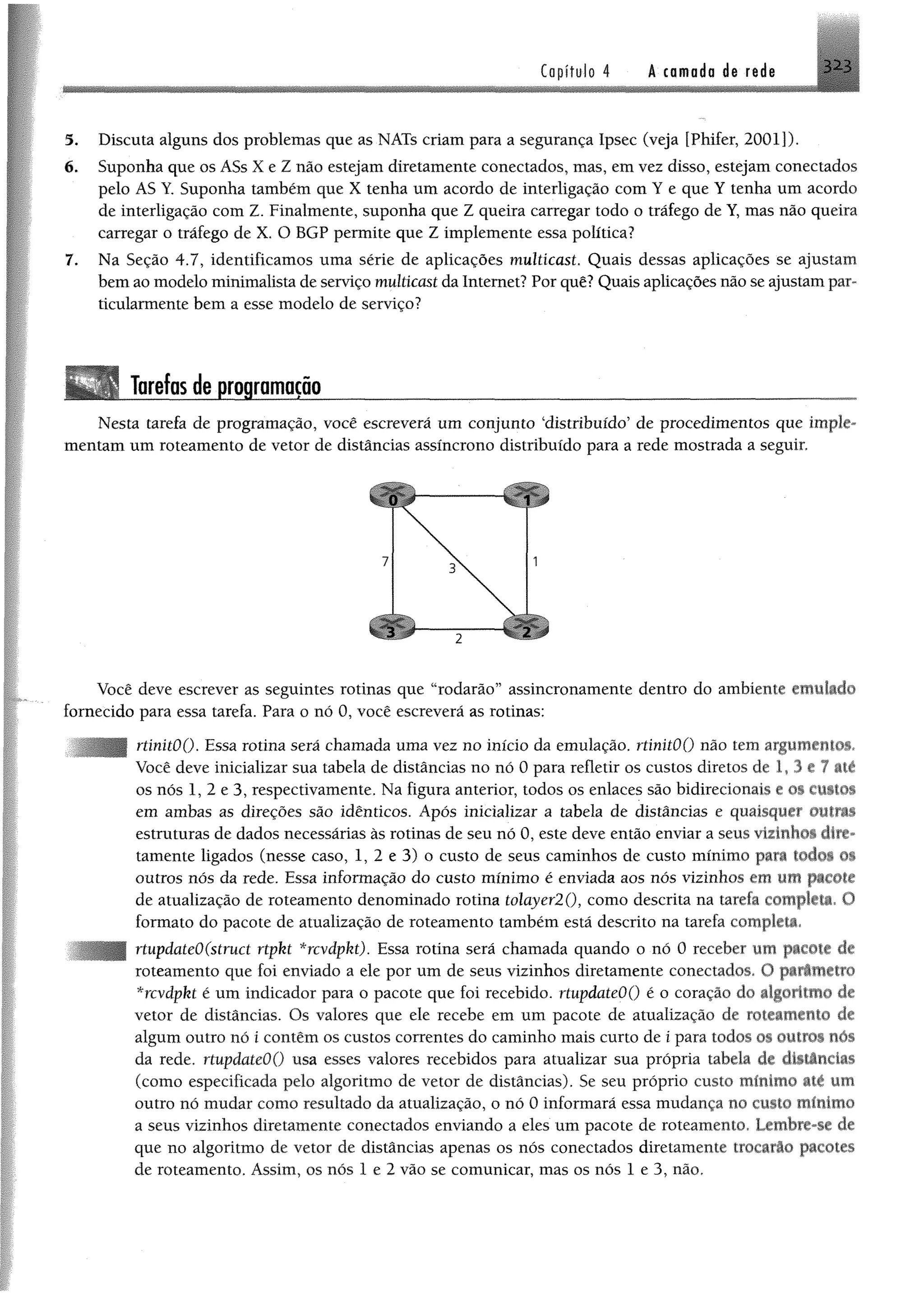 Redes de computadores e a internet